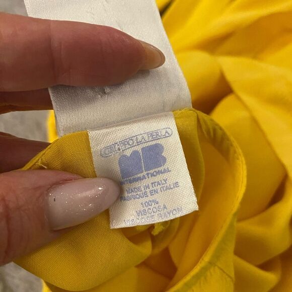 La Perla Aquasuit flare yellow pants , size XL - Picture 5 of 5